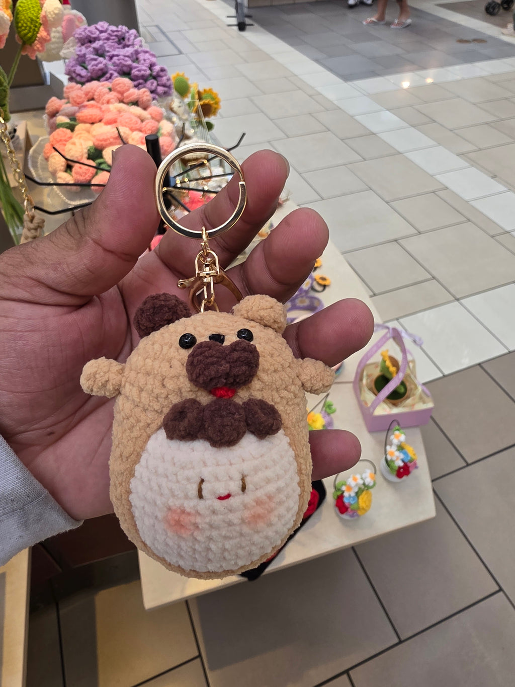 Bear keychain