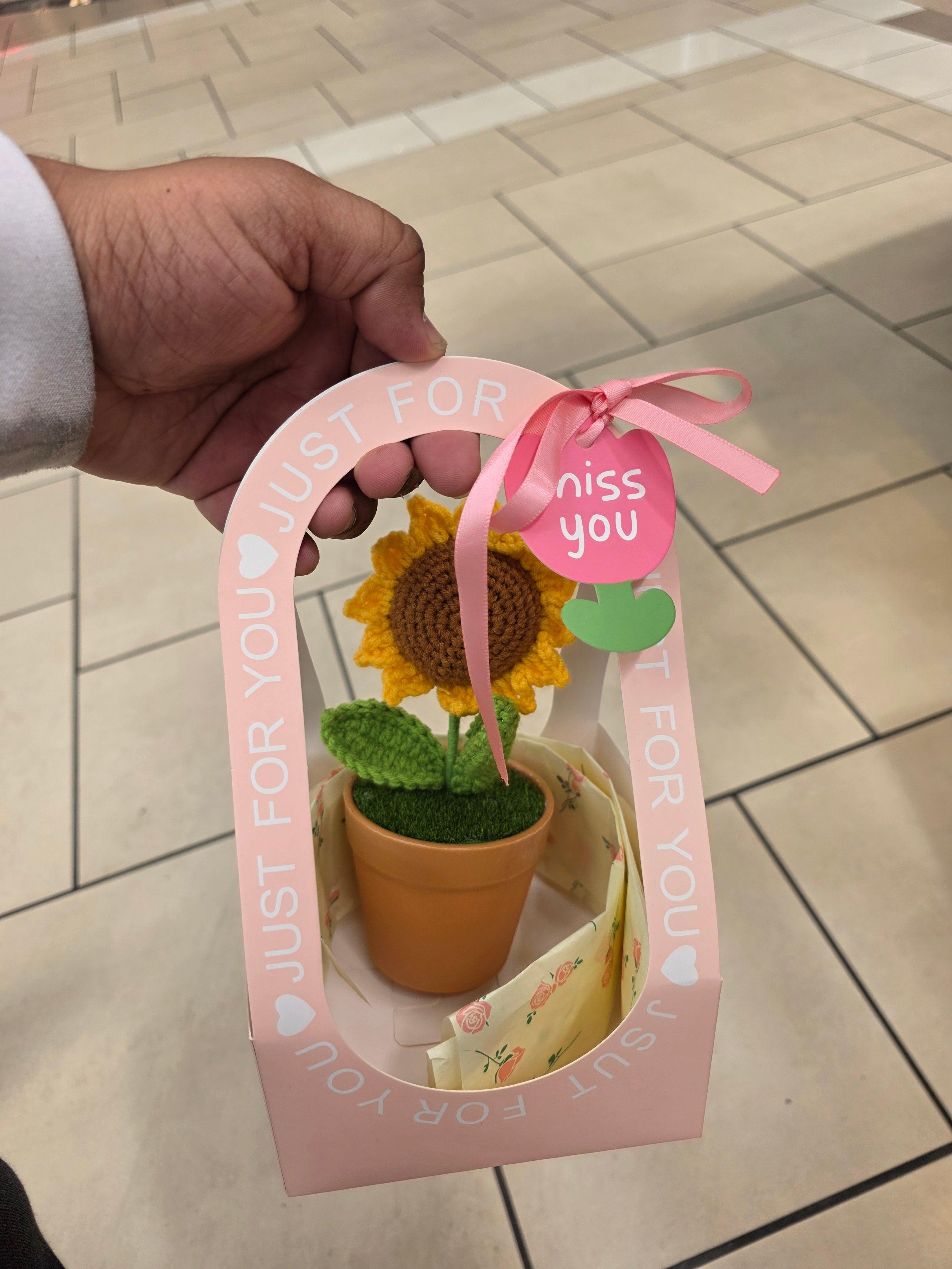 Sunflower pot