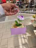 Lavender rose pot