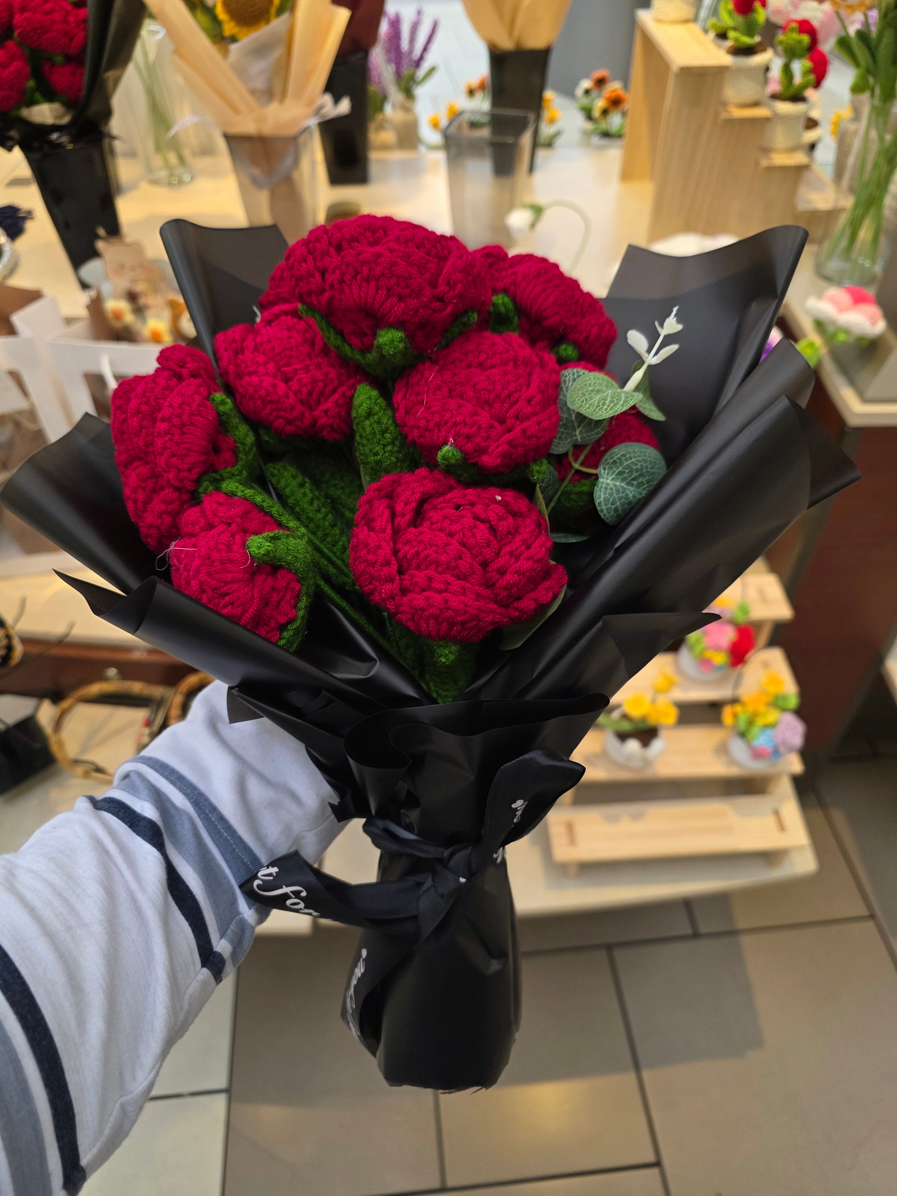 10 rose bouquet