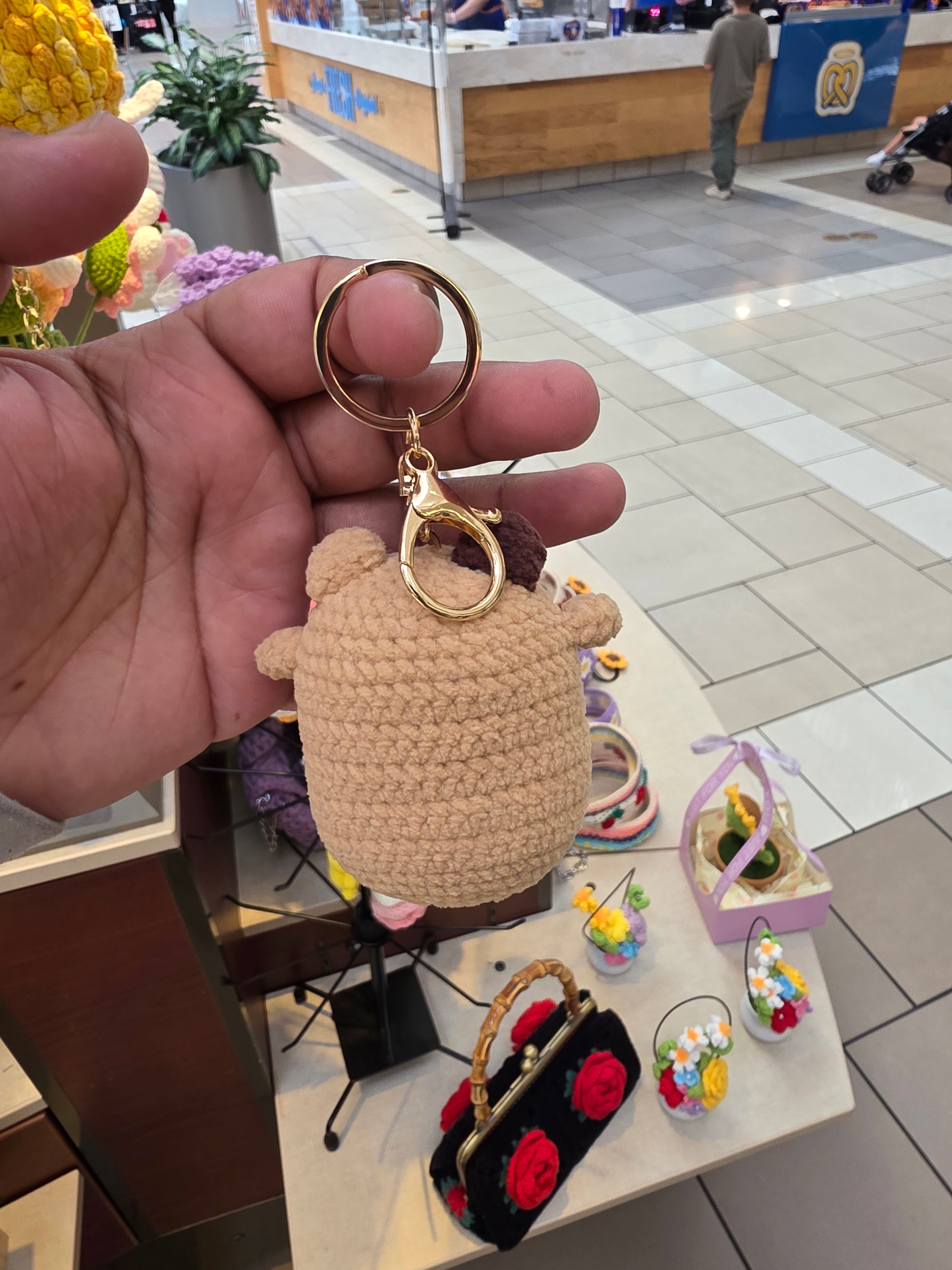 Bear keychain