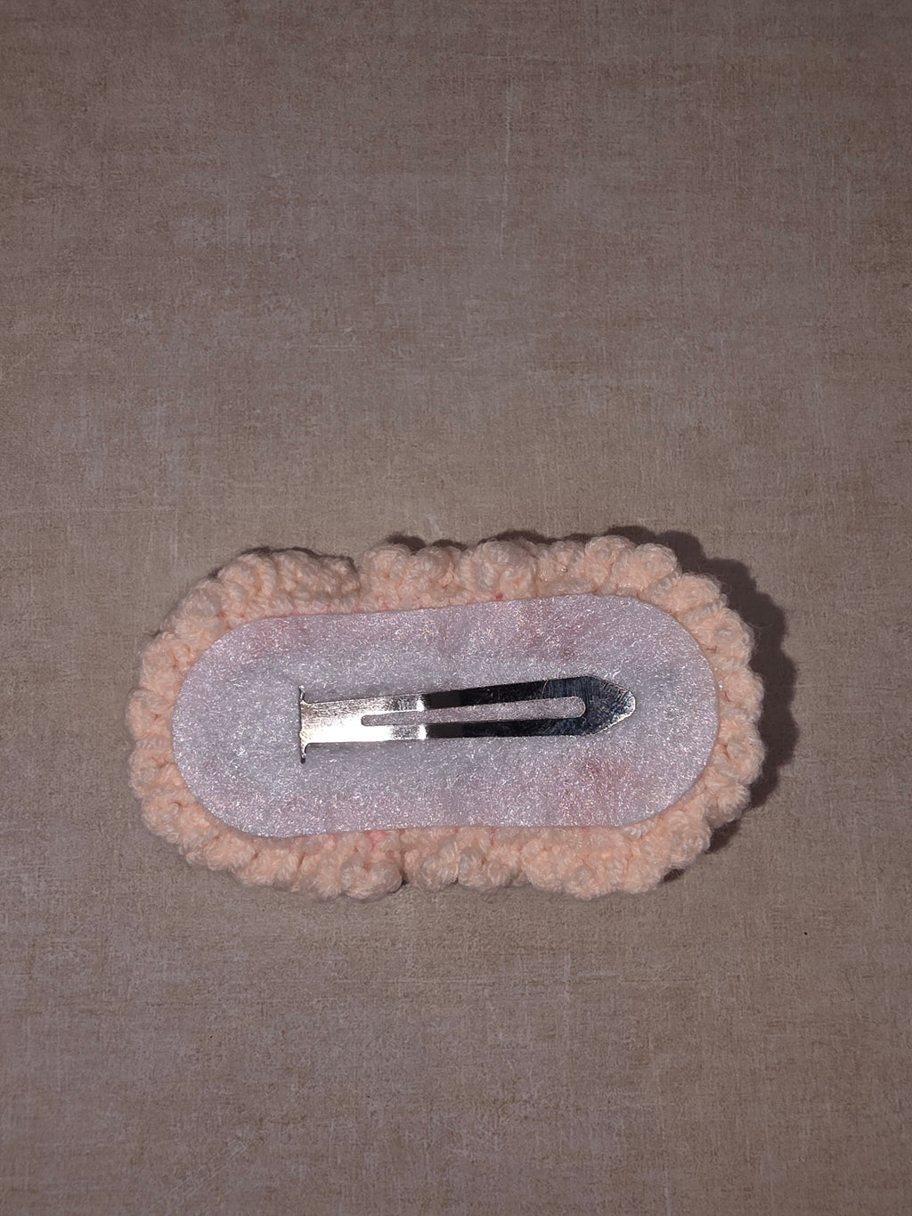Pink hair clip [set of 3]