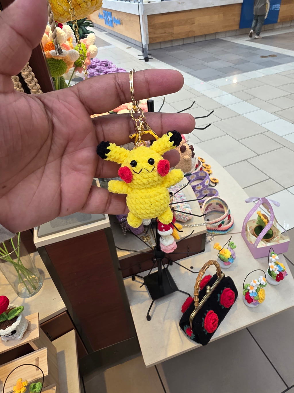 Pikachu keychain
