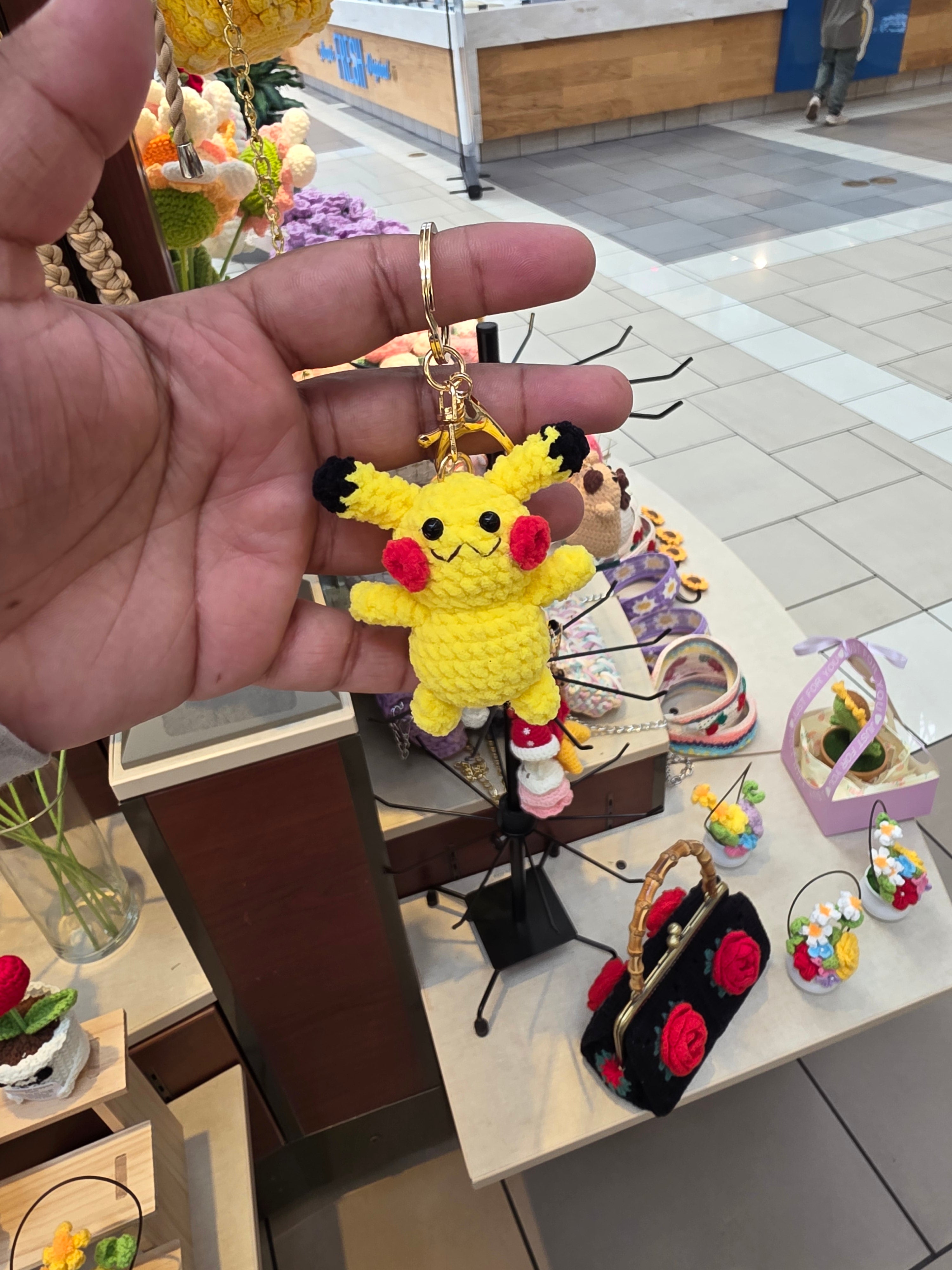 Pikachu keychain