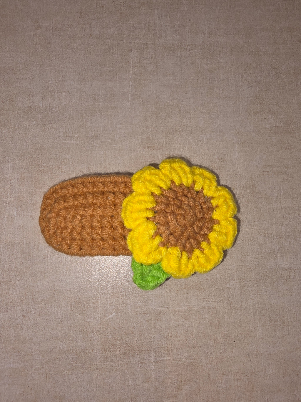 Sunflower hair clip [set of 3]