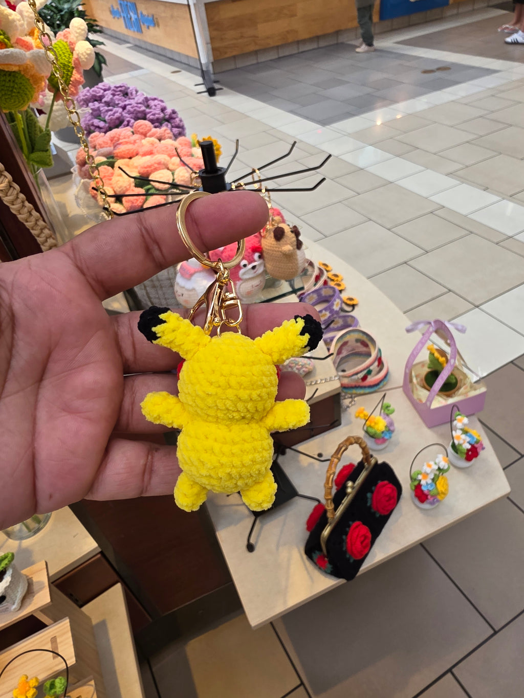 Pikachu keychain