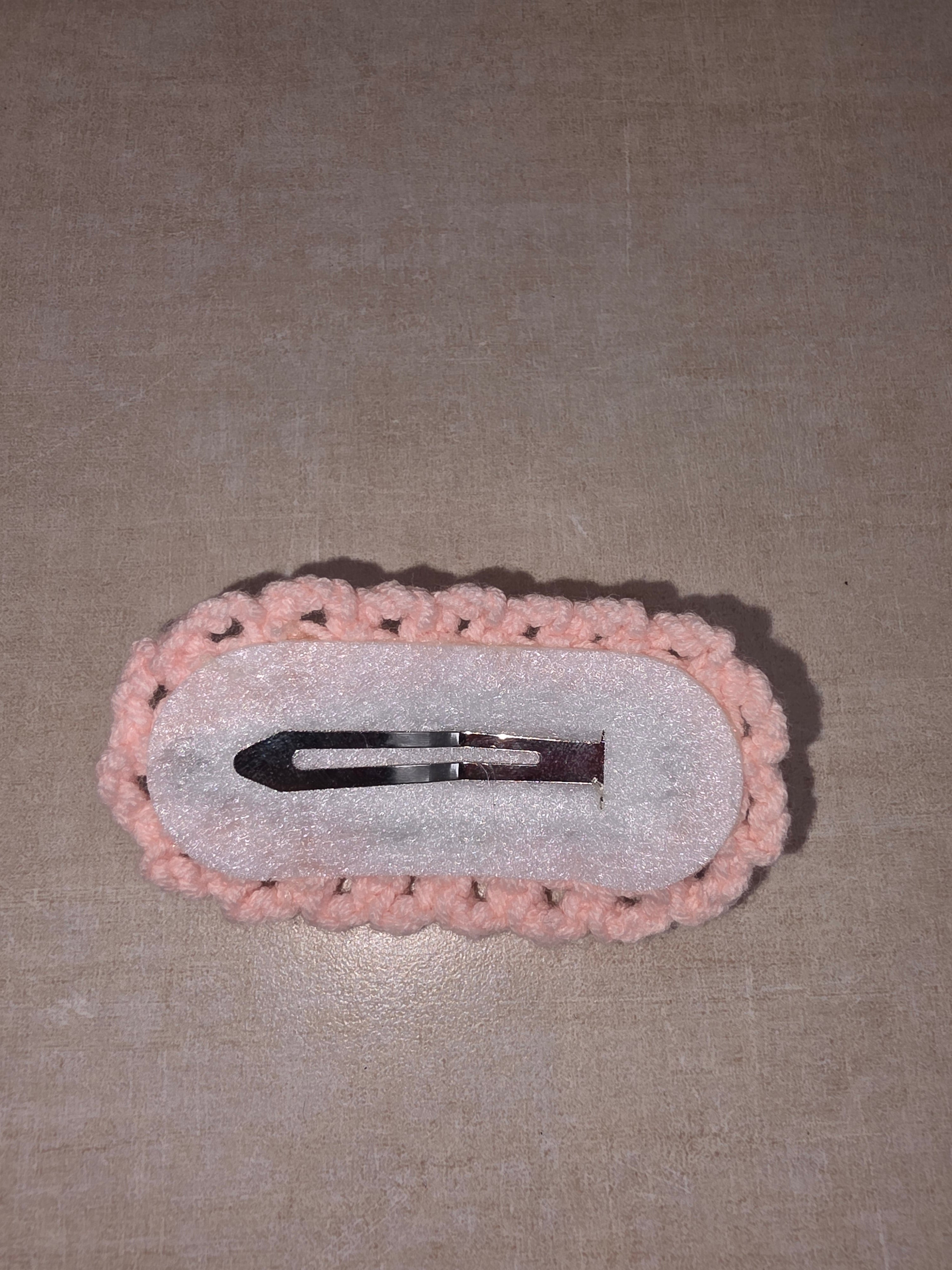 Pink cherry hair clip [ set of 3 ]